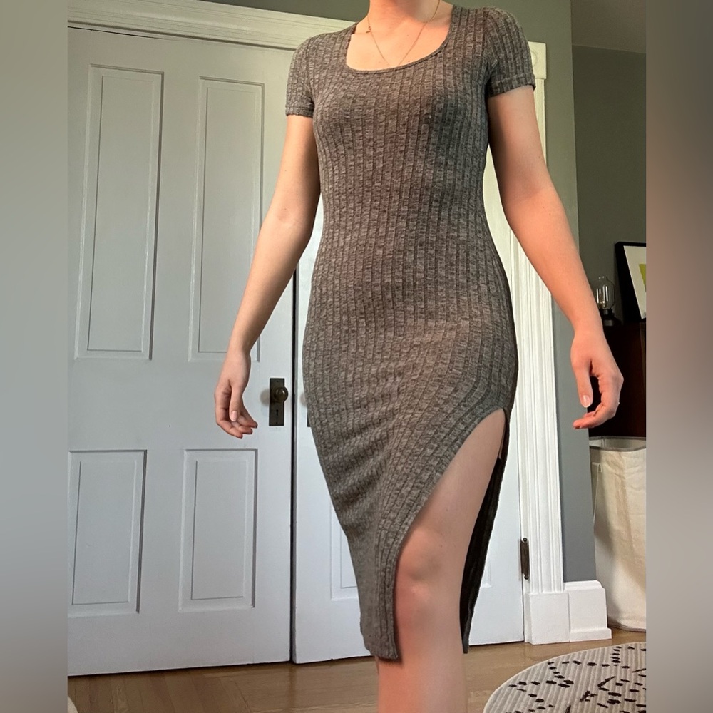 SHEIN MIDI Bodycon Dress - Size 04 (Small)